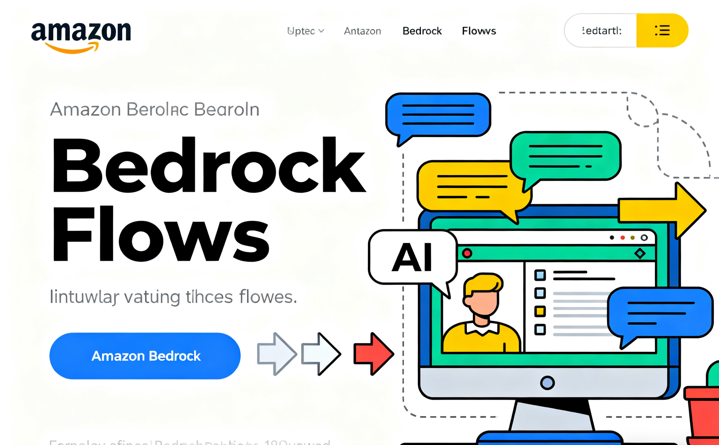 Amazon Bedrock Flows 尝试实现交互式流程