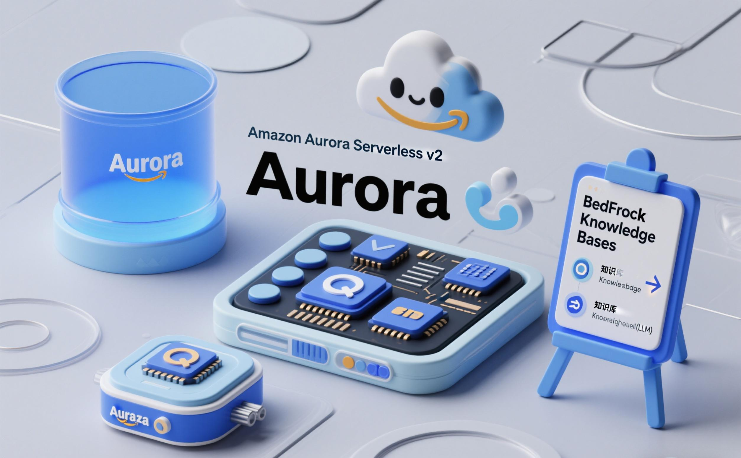使用 Aurora Serverless v2 作为 Amazon Bedrock Knowledge Bases 的向量数据库